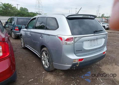2014 Mitsubishi Outlander Se из США, поврежденный, VIN JA4AZ3A31EZ008562